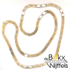 Gouden ketting fantasie 60cm breedte 4.2mm - 50448