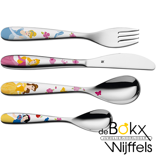 kinderbestek WMF princess kleur 4delig - 50640