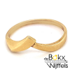 Geel gouden ring maat57 - 51536