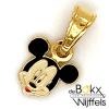 gouden mickey mouse hanger18 karaat - 52365