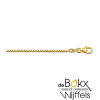 Gouden ketting venetiaans 50cm 1.4mm - 53957