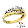 Fantasie ring goud met zirkonia maat57 - 54870