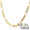 Collier figaro goud 60cm lang en 2.7mm breed - 54902