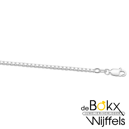 ketting venetiaans in zilver 60cm1.7mm - 54932