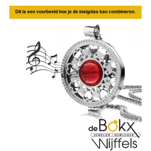 MY iMenso Tinkling Bells rozé kleurig met witte bal 33-1321 - 55059