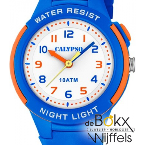 Waterdicht Blauw kinderhorloge Calypso - 56941