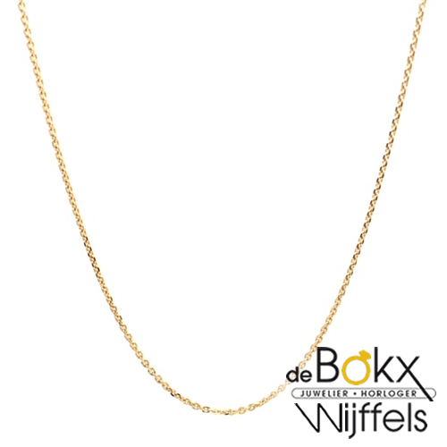 Gouden ketting anker 45cm - 56981