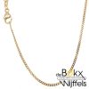 Gouden ketting gourmet 50cm 1.4mm - 56990