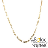 Ketting figaro geel goud 42cm 1.5mm - 56994