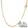 Gouden ketting venetiaans 60cm 1.1mm - 57001