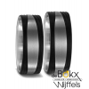 breede titanium ring met carbon 52481 - 56208