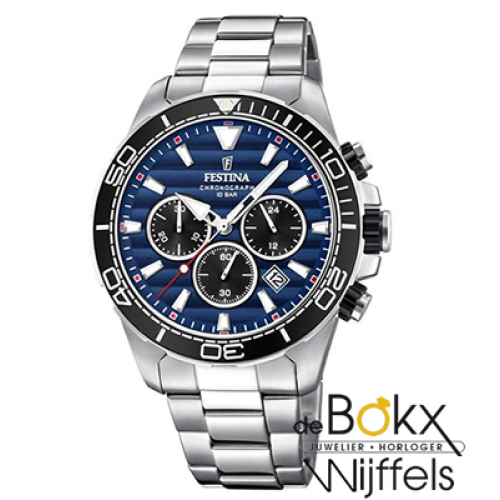 Festina chronograaf sport horloge F20361-3 - 56251