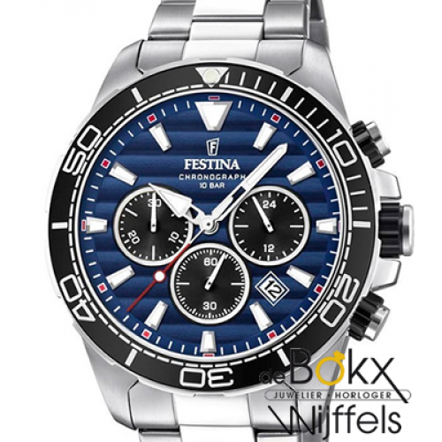 Festina chronograaf sport horloge F20361-3 - 56251