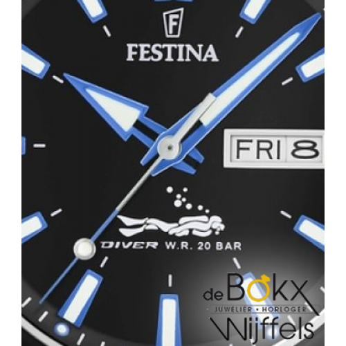 Het beste vakantie strand horloge Festina duiker sport horloge - 56254