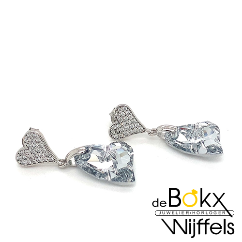 Oorknoppen van spark jewelry met kristal KC626117C Carozon - 56140