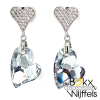 Oorknoppen van spark jewelry met kristal KC626117C Carozon - 56140