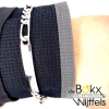 Graveeer armband heren figaro schakel 20cm - 58464