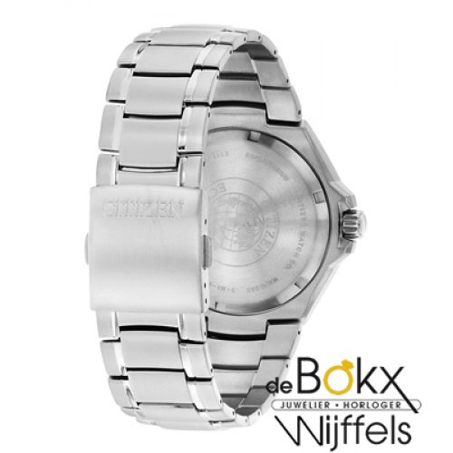 Heren super titanium citizen horloge BM7430-89E eco-drive - 56065