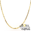 ketting Anker geslepen 42cm goud 1,3mm - 58402