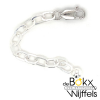 verlengketting zilver 6.5cm om sieraden langer te maken - 58577