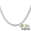 Gourmet ketting 60cm 4mm zilver - 57944