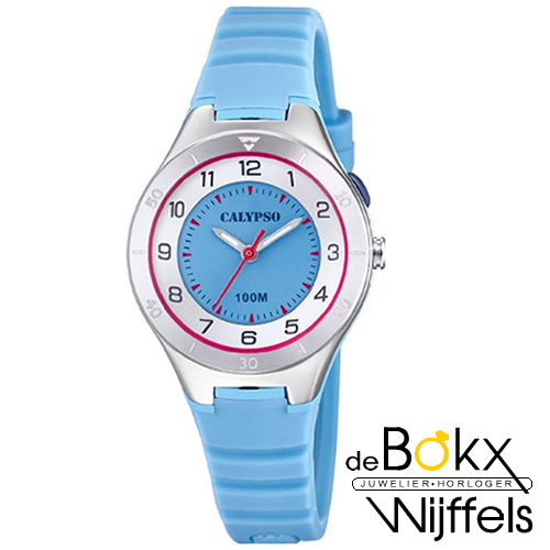 duidelijk horloge Calypso licht blauw K5800/1 - 57986