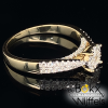 Gouden verlovingsring met diamanten maat 53 - 58182