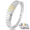 Armband breuning zilver en goud - 58200