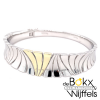 Armband breuning zilver en goud - 58200