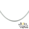 ketting zilver slang rond 1.4mm 42cm - 58627