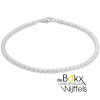 Tennisarmband met zirkonia 17cm 2.5mm zilver - 600591