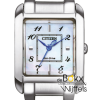 Citizen rechthoekige moderne dameshorloge EW5600-87D - 600695