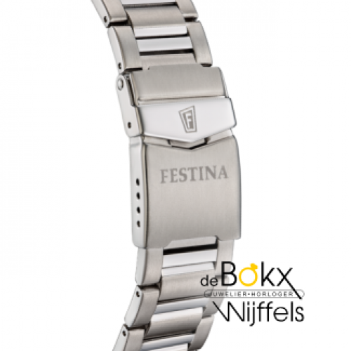 Festina duidelijk titanium heren horloge F20698-1 - 600750