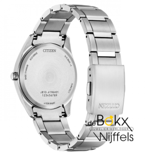 Citizen dames horloge FE6151-82L eco-drive titanium - 600865